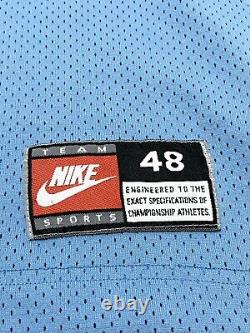 Vintage Nike Authentic MICHAEL JORDAN UNC North Carolina Tar Heels Jersey 48 XL