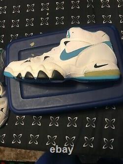 Vintage Nike Force AIR 2 STRONG shoes men's size 15 UNC TARHEELS PLAYER ISSUED