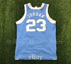 Vintage Nike MICHAEL JORDAN North Carolina Tar Heels Jersey UNC Basketball Sz 44
