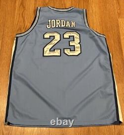 Vintage Nike Michael Jordan UNC North Carolina Tar Heels Authentic Jersey XL