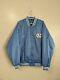 Vintage Nike North Carolina Tar Heels Powder Blue Varsity Button Jacket Men Xl