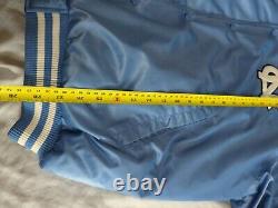 Vintage Nike North Carolina Tar Heels Powder Blue Varsity Button Jacket Men XL