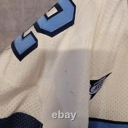 Vintage Nike North Carolina Tar Heels UNC 52 Football Pro Cut Game Jersey 54 2XL