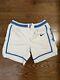 Vintage Nike North Carolina Tar Heels Unc Basketball Shorts Rare White Xl Ncaa