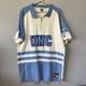Vintage Nike Unc Carolina Tar Heels Shooting Polo Warm Up Shirt, Xl Jersey Rare