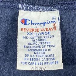 Vintage North Carolina Champion Reverse Weave UNC Tarheels 90s Crewneck Size 2XL
