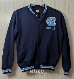 Vintage North Carolina Russell Athletic Jacket 1970 RARE Blue UNC Tar Heels Sz M