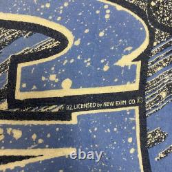 Vintage North Carolina Tar Heels 90s All Over Print AOP NCAA T-Shirt UNC Sz XL