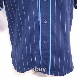 Vintage North Carolina Tar Heels Starter Baseball Jersey Pinstripe UNC Medium