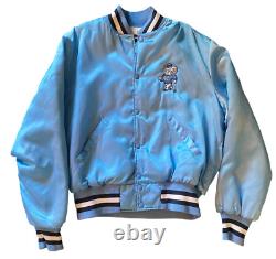 Vintage North Carolina Tarheels L. Jacket Insulated Snap Front NCAA Football USA