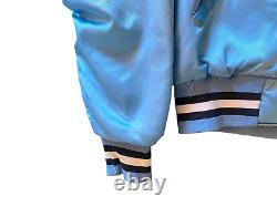 Vintage North Carolina Tarheels L. Jacket Insulated Snap Front NCAA Football USA