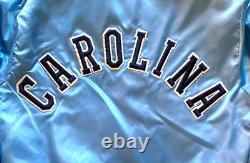 Vintage North Carolina Tarheels L. Jacket Insulated Snap Front NCAA Football USA