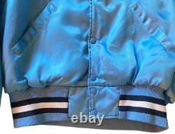 Vintage North Carolina Tarheels L. Jacket Insulated Snap Front NCAA Football USA