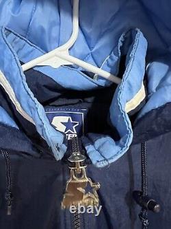Vintage North Carolina Tarheels Starter Jacket. Size XL