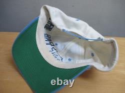 Vintage North Carolina Tarheels UNC Varsity Snapback Hat Spell Out