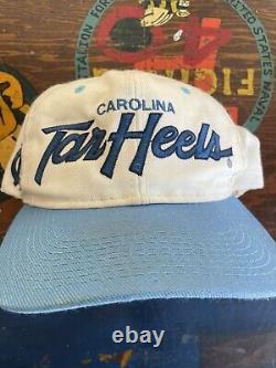 Vintage North Carolina UNC Tar Heels Sports Specialties Double Line Script Hat