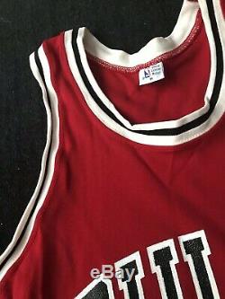 Vintage OG 1980s Sand Knit NBA Michael Jordan UNC Tarheels Game JerseySZ M