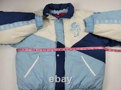 Vintage Pro Player UNC Tar Heels Puffer Jacket NCAA Medium Jordan