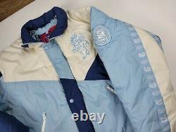 Vintage Pro Player UNC Tar Heels Puffer Jacket NCAA Medium Jordan