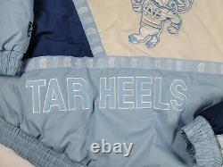 Vintage Pro Player UNC Tar Heels Puffer Jacket NCAA Medium Jordan