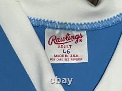 Vintage Rawlings Joe Wolf North Carolina UNC Tar Heels Authentic Jersey 46 New