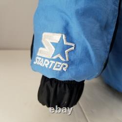 Vintage Starter North Carolina Tar Heels Jacket Extra Large UNC Team Puffer 90s