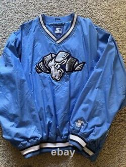 Vintage Starter North Carolina Tarheels Pullover VNeck Jacket Mens XXL