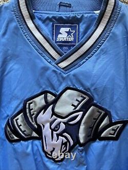 Vintage Starter North Carolina Tarheels Pullover VNeck Jacket Mens XXL