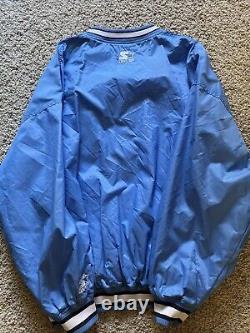 Vintage Starter North Carolina Tarheels Pullover VNeck Jacket Mens XXL