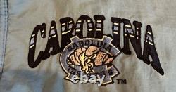 Vintage Starter North Carolina UNC Tarheels Puffer Jacket Blue Mens Size M