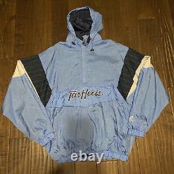 Vintage Starter North Carolina Unc Tarheels Puffer Jacket Blue Size XL