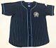 Vintage Starter Unc North Carolina Tar Heels Baseball Jersey L Navy Blue Sewn