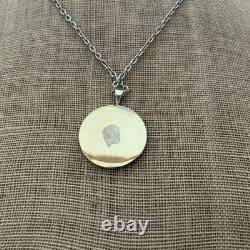 Vintage Sterling Silver UNC TAR HEELS University of North Carolina Seal Pendant