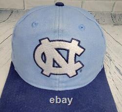 Vintage Tar Heels Snapback Hat Nike Cap UNC Logo 90s