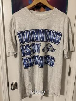 Vintage UNC And business is good tarheels grey college Shirt size 2XL