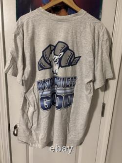 Vintage UNC And business is good tarheels grey college Shirt size 2XL