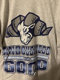 Vintage UNC And business is good tarheels grey college Shirt size 2XL