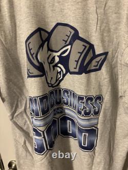 Vintage UNC And business is good tarheels grey college Shirt size 2XL