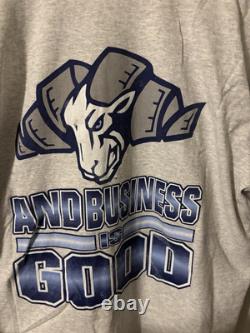 Vintage UNC And business is good tarheels grey college Shirt size 2XL