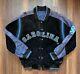Vintage Unc Carolina Tar Heels Suede Leather Letterman Jacket Medium