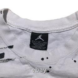 Vintage UNC North Carolina Tar Heels Michael Jordan All Over Print Shirt Mens XL