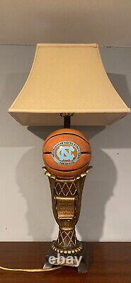 Vintage UNC North Carolina Tar Heels NCAA Championship Working Lamp