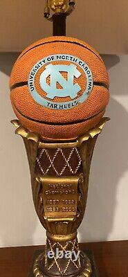 Vintage UNC North Carolina Tar Heels NCAA Championship Working Lamp