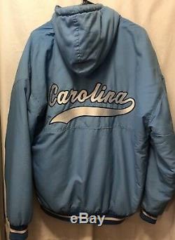 Vintage UNC North Carolina Tar Heels Starter Jacket Cole Anthony Coby Luke Cam