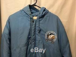 Vintage UNC North Carolina Tar Heels Starter Jacket Cole Anthony Coby Luke Cam