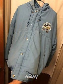 Vintage UNC North Carolina Tar Heels Starter Jacket Cole Anthony Coby Luke Cam