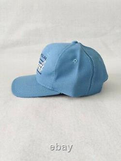 Vintage UNC North Carolina Tar Heels Youngan Bar Script SnapBack Hat Cap