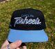 Vintage Unc Tar Heels Script Hat Sports Specialties Snapback Wool 2 Tone