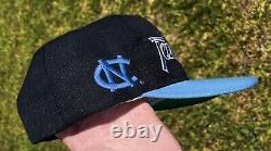 Vintage UNC Tar Heels Script Hat Sports Specialties Snapback Wool 2 Tone
