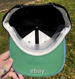 Vintage UNC Tar Heels Script Hat Sports Specialties Snapback Wool 2 Tone
